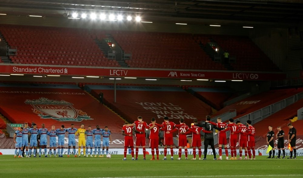 Elite sport will be allowed to continue behind closed doors in England despite a new lockdown. AFP