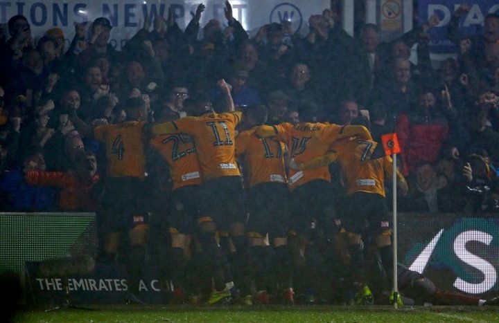 League Two Newport land FA Cup meeting with Man City