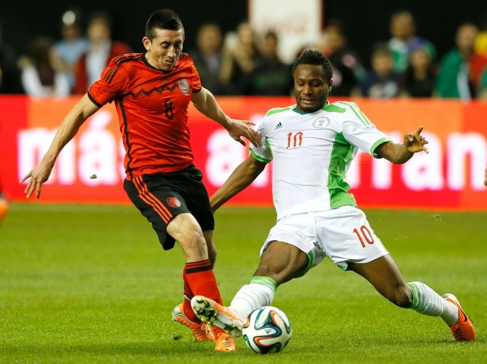 John Obi Mikel led Nigeria to AFCON success in 2013. AFP