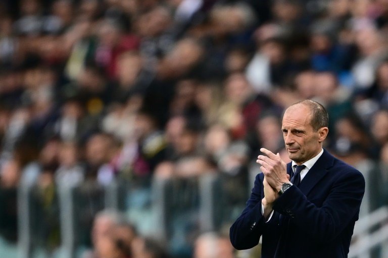 Allegri has returned to AC Milan after 11 years away. AFP