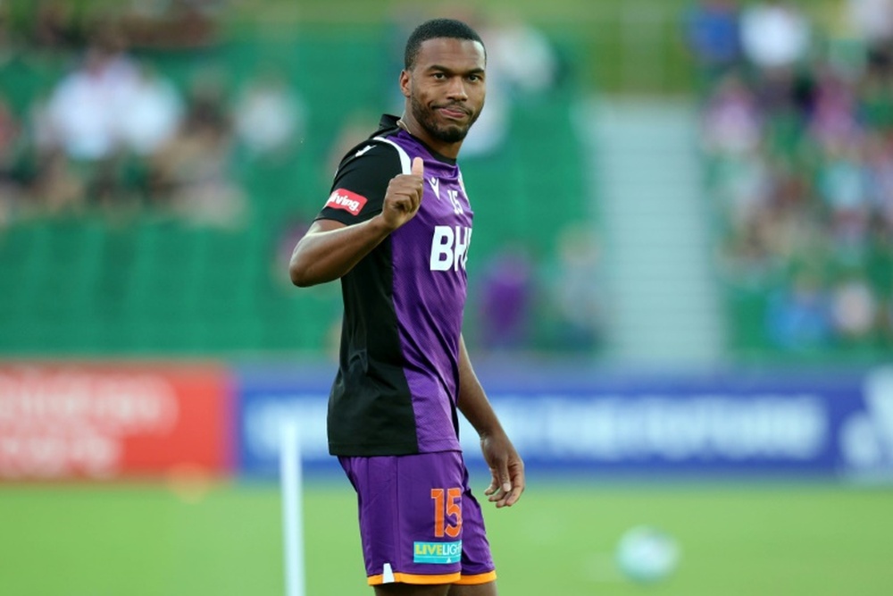 Daniel Sturridge made his Perth Glory debut on Saturday. AFP