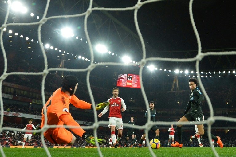 Cech understands why Arsenal fans ar unhappy. AFP