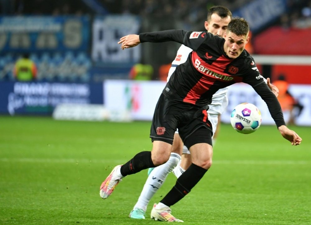 Schick was handed his first league start in 14 months. AFP