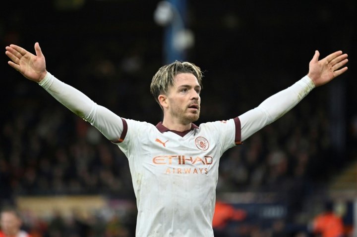 Grealish puts Man City back on track after Luton scare