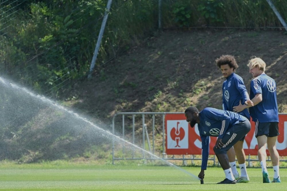 Gnabry and Ruediger to return for Italy. AFP