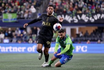 Denis Bouanga grabbed the winner as defending MLS champions Los Angeles FC defeated the Seattle Sounders 1-0 on Sunday to set up a Western Conference final clash with the Houston Dynamo.