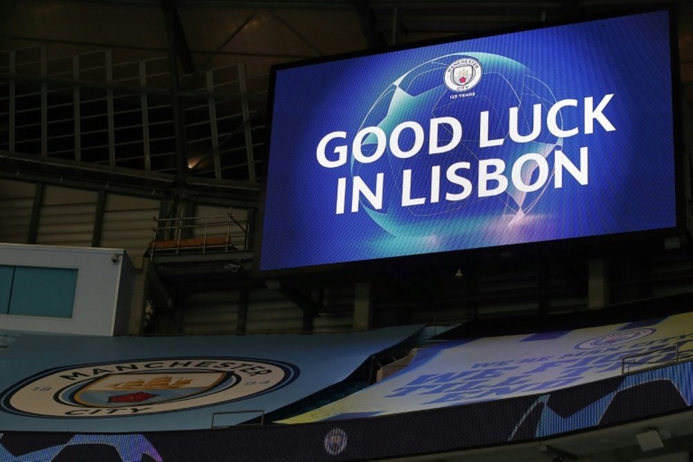 Man City look to Lisbon as best shot for Champions League glory. AFP