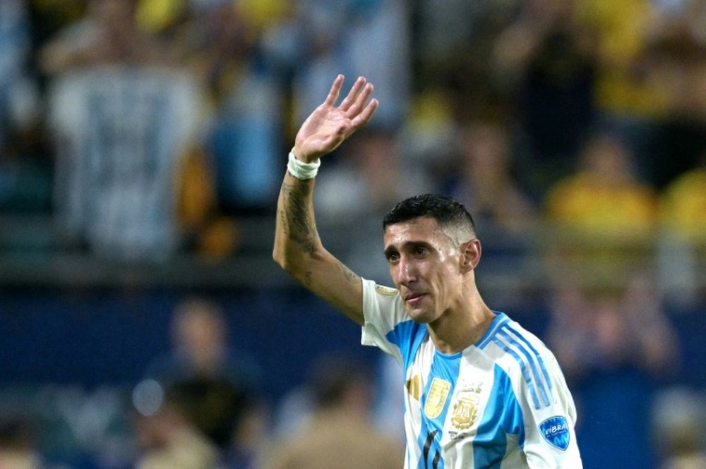 Di Maria announced in November that he would retire from international duty. AFP