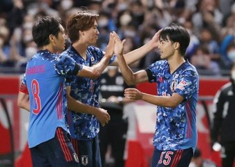 Japan got themselves a 4-1 victory over Paraguay. AFP