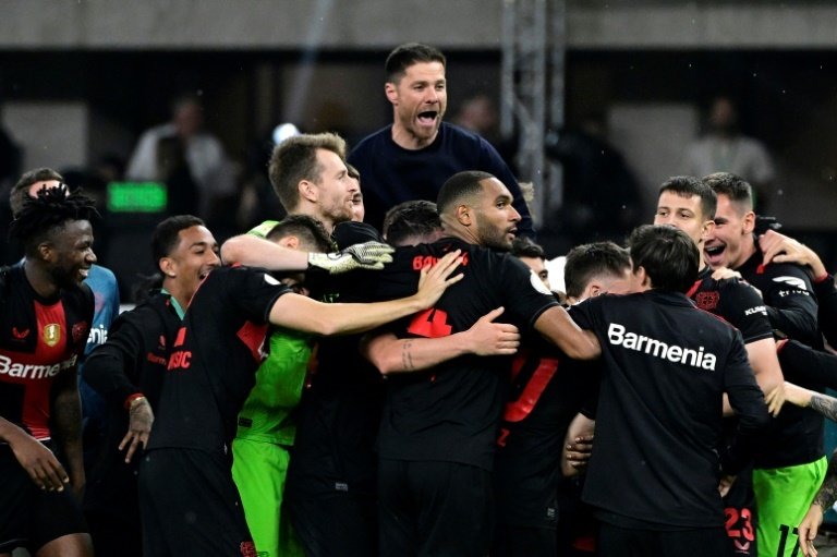 Leverkusen won the German Cup by defeating Kaiserslautern 1-0. AFP