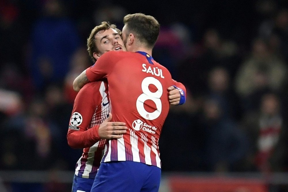 Griezmann put the game to bed with Atletico's second. AFP