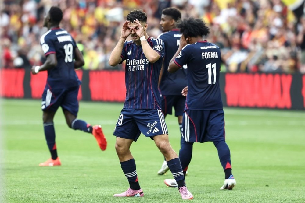 Mikautadze a signé à Villarreal en provenance de Lyon juste avant la clôture du mercato lundi. AFP