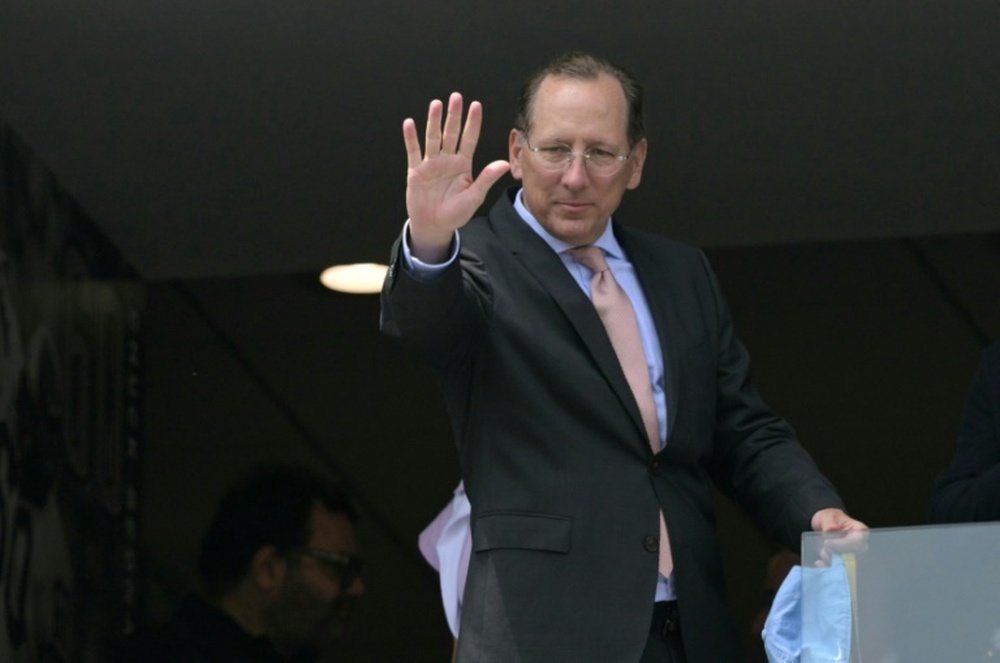 Textor runs Lyon in his role as president of Eagle Football. AFP