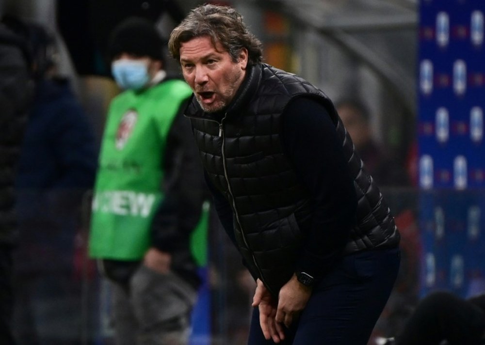 Giovanni Stroppa has been dismissed by Crotone. AFP