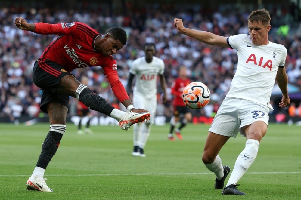 Man Utd's failings at both ends of the field were punished. AFP
