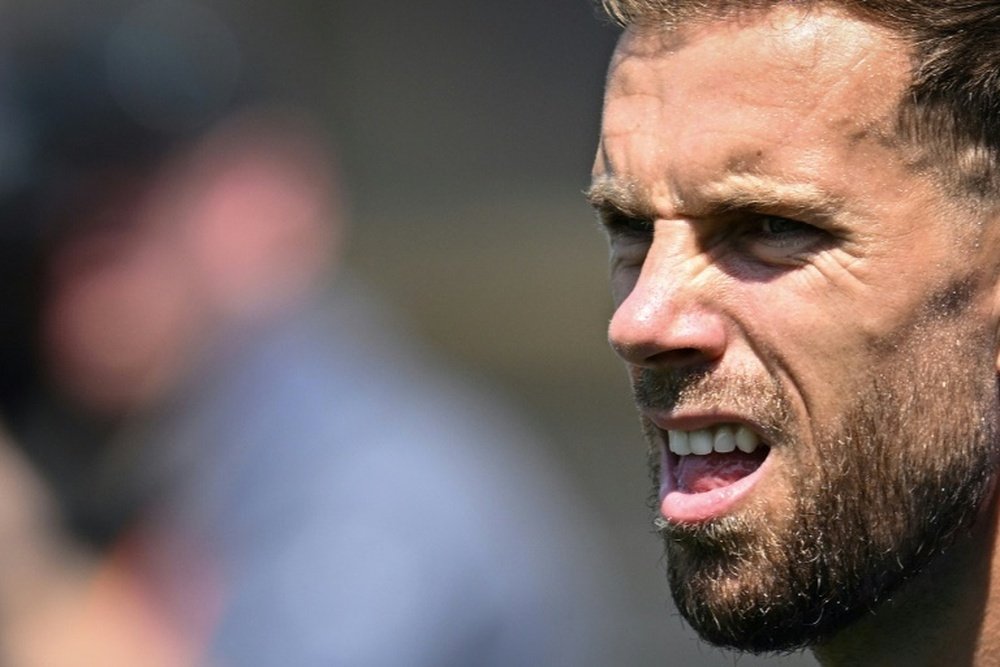 Jordan Henderson hopes to turn around the fortunes at Ajax. AFP