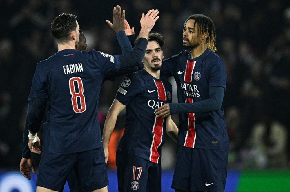 Paris Saint-Germain brushed aside French rivals Brest on Wednesday. AFP