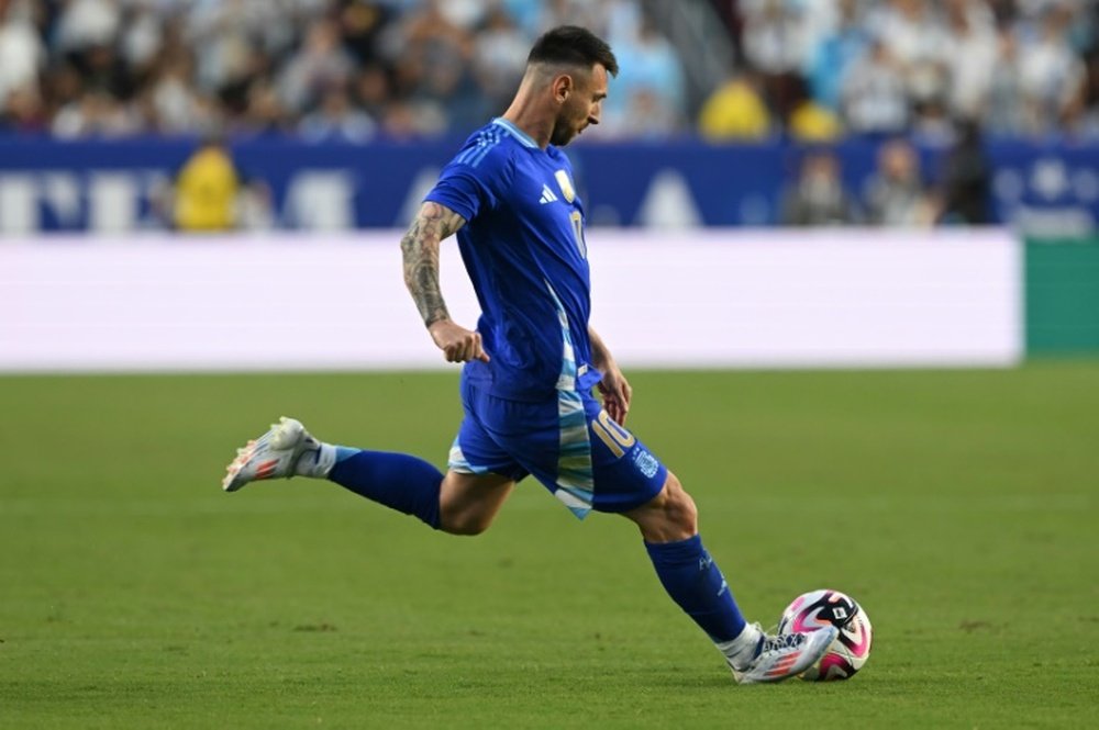 Messi could be making his final appearance in the Copa America. AFP