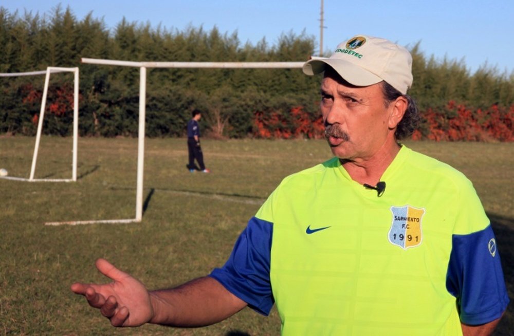 Ernesto Vecchio, former coach of Argentine football star Lionel Messi.