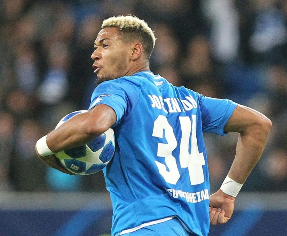 Joelinton struck at the death to snatch Hoffenheim a thrilling draw. AFP