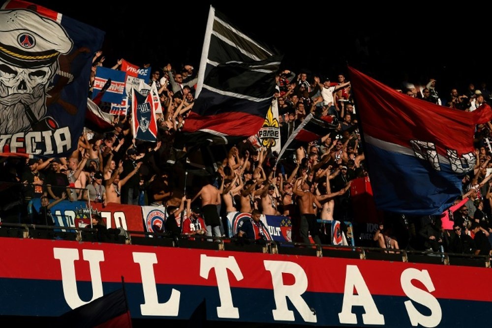 PSG have asked for the continued support of their fans. AFP