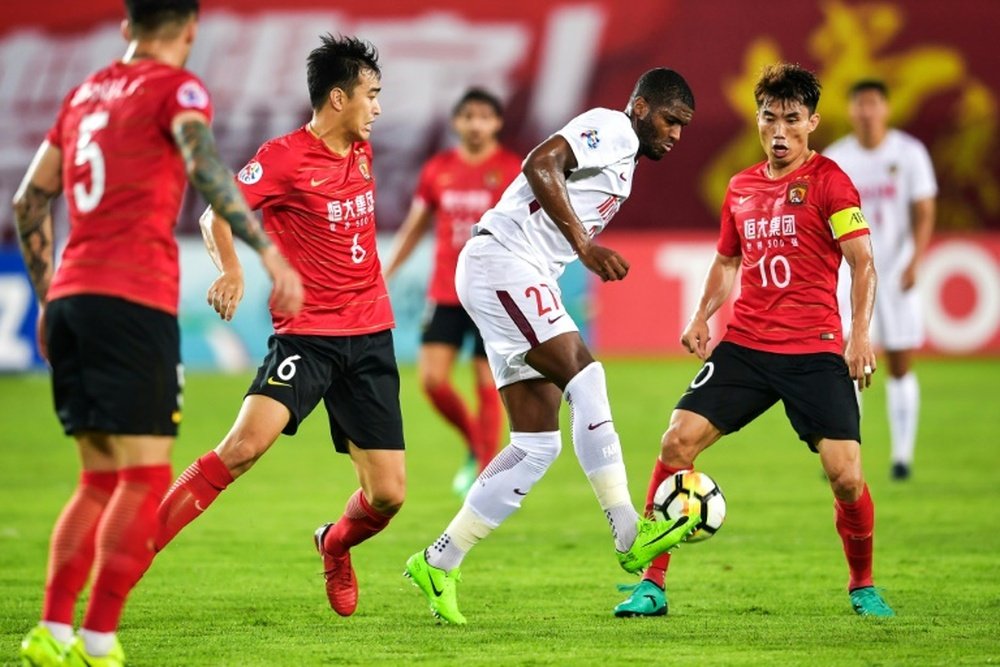 Modeste's time in China looks to be coming to an end. AFP