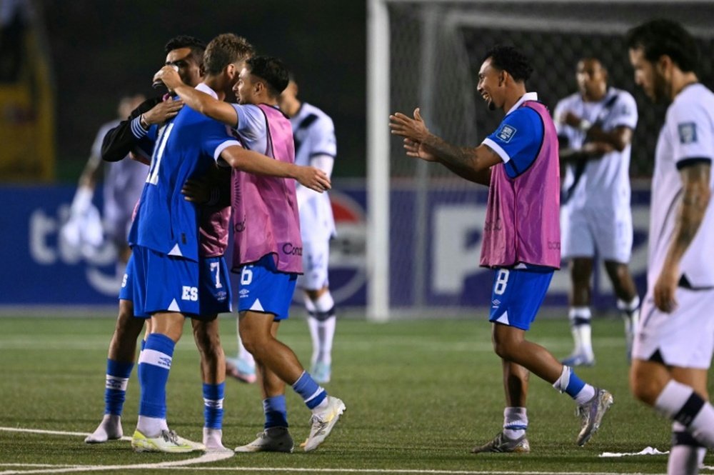 El Salvador went top of Group A with a 1-0 victory over Guatemala. AFP