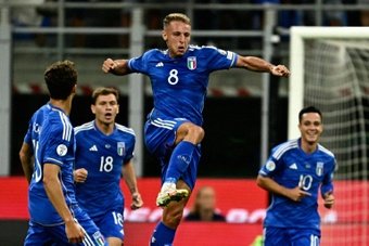 Luciano Spalletti said that he is in heaven in his new job as Italy coach after Davide Frattesi got the Azzurri's Euro 2024 qualifying campaign back on track with a brace in Tuesday's entertaining 2-1 win over Ukraine.