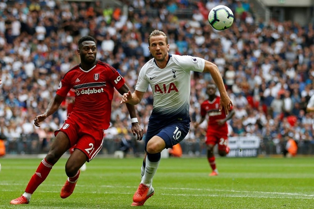 Harry Kane has never scored in August before. AFP