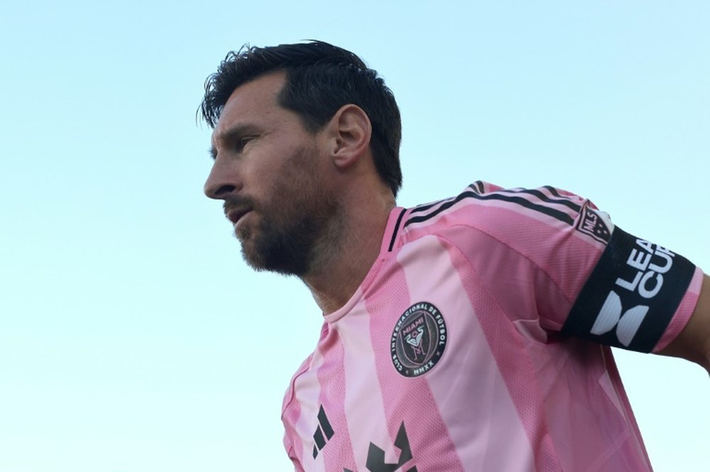 Messi appears poised to return for MLS's Inter Miami against the LA Galaxy. AFP