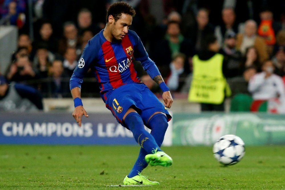 Barcelonas Brazilian forward Neymar. AFP