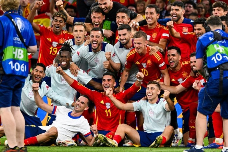 Spain are favourites for a record fourth European crown. AFP