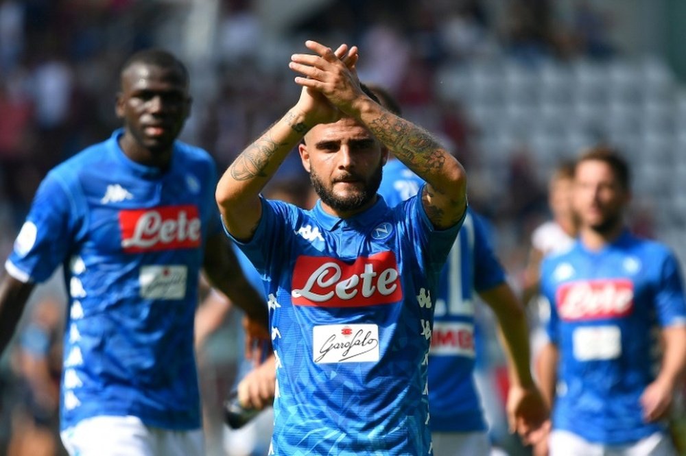 Insigne bagged two. AFP