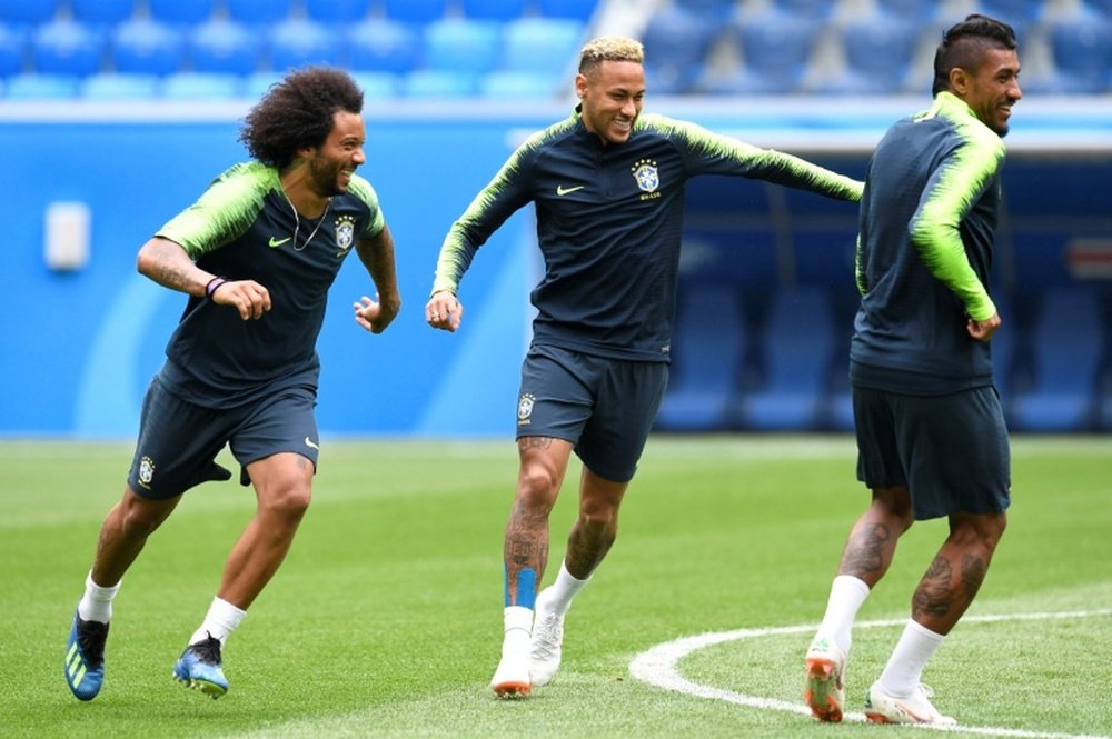 Neymar will be the centre of attention on Friday. AFP