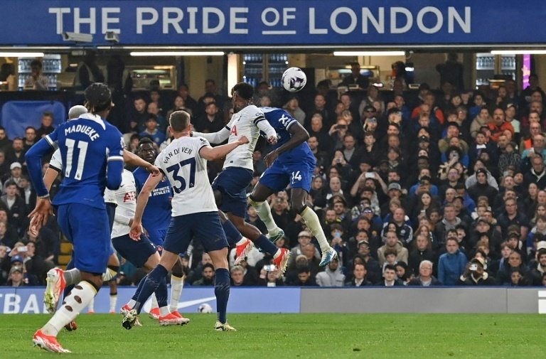 Chelsea shatter Spurs' top four bid. AFP