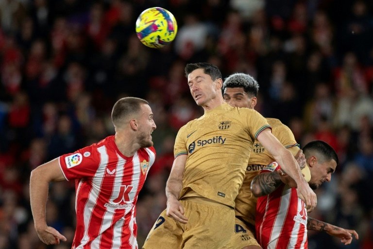 Lewandowski in danger for Copa del Rey. AFP