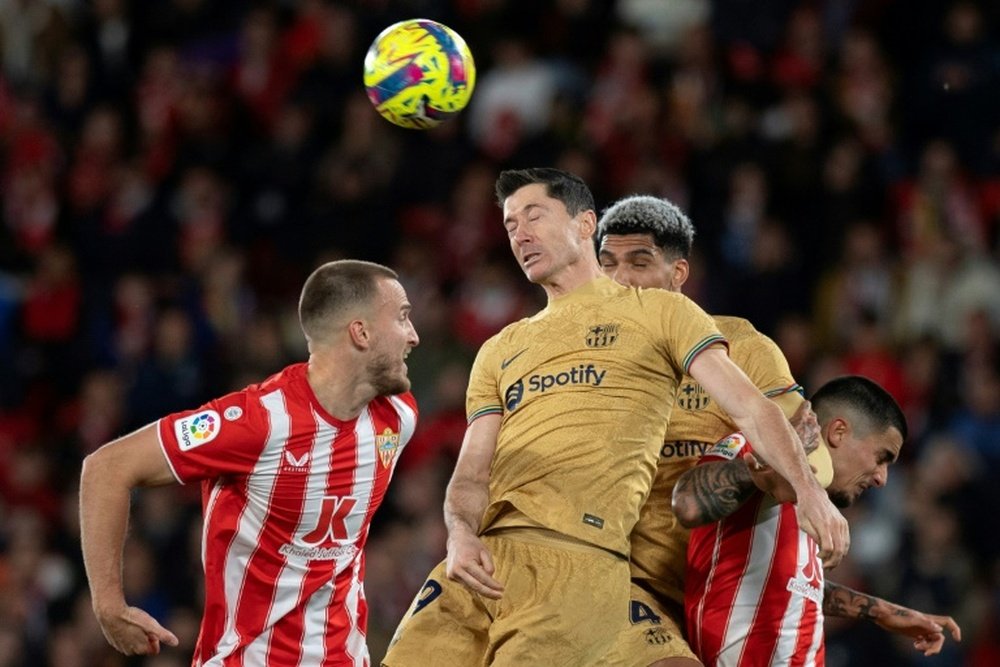 Lewandowski in danger for Copa del Rey. AFP
