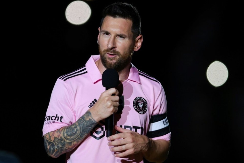 Messi will begin his first full season with Inter Miami against Real Salt Lake. AFP