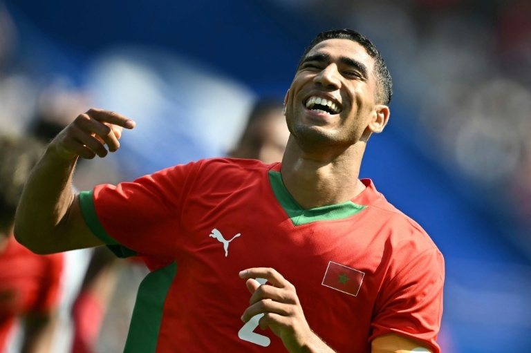 Morocco include injured captain Hakimi in AFCON squad