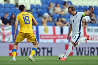 Harry Kane scored in Englands win over Andorra. AFP