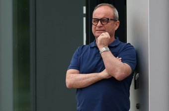 Luis Campos has signed a new contract to continue working with the club until 2030. AFP
