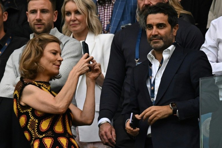 Along with her husband Ghodoussi, Staveley initially held a 10 percent stake in Newcastle. AFP