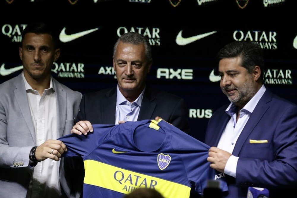 Boca Juniors name Alfaro as new coach.