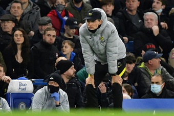 Thomas Tuchel's Chelsea side were held to a 1-1 draw by Everton. AFP