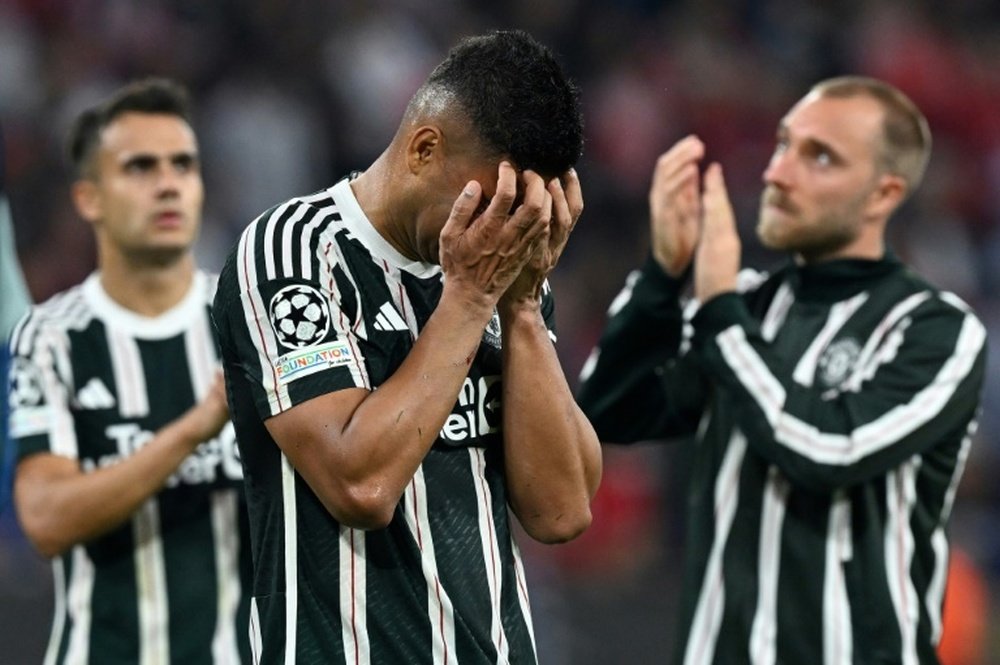 Man Utd have lost four of their six games. AFP
