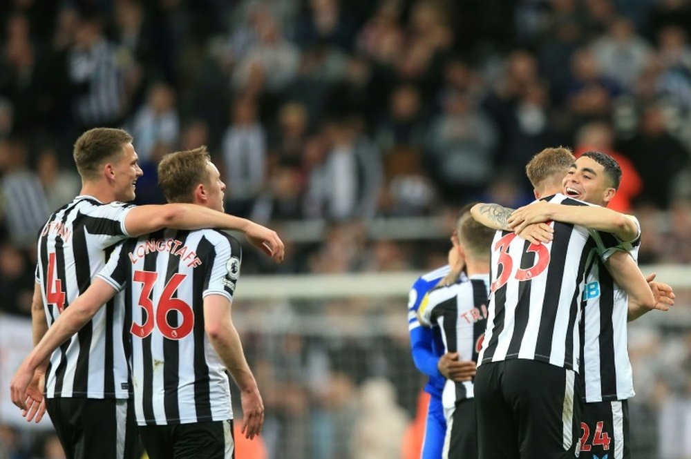Newcastle have qualified for the Champions League for the first time in 20 years. AFP
