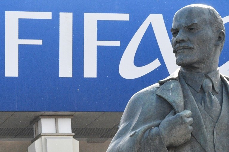 The Luzhniki Stadium is playing host for the first World Cup. AFP