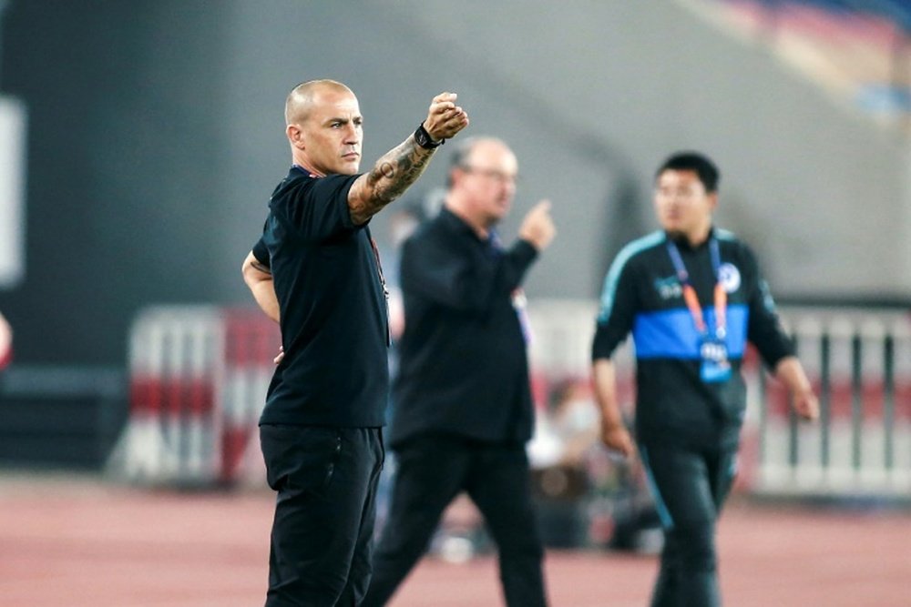 Ex-Man City star Sun says foreign coaches in China just for money. AFP