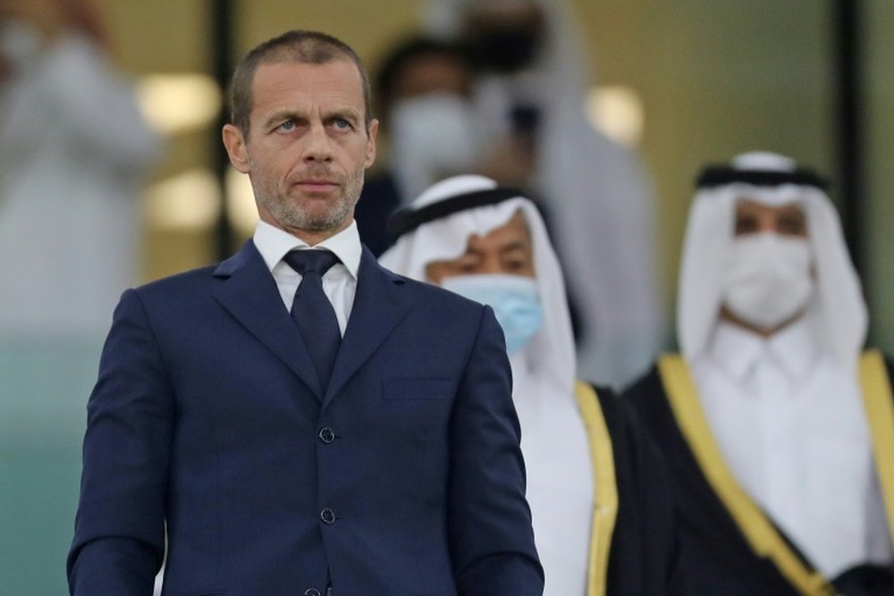 UEFA president Aleksander Ceferin is expected to make a decision by March 5. AFP
