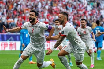 Syria reached the Asian Cup knockout rounds for the first time in their history on Tuesday with a 1-0 win over India, sending their opponents home.